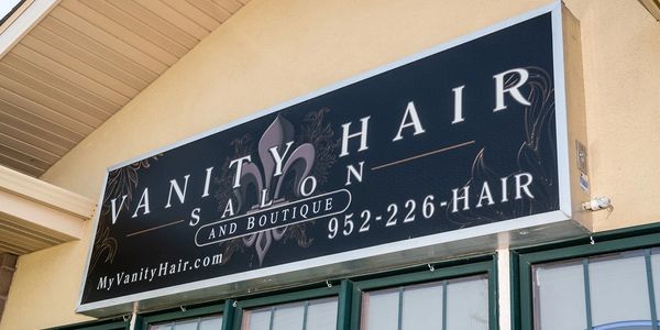 Vanity deals hair salon